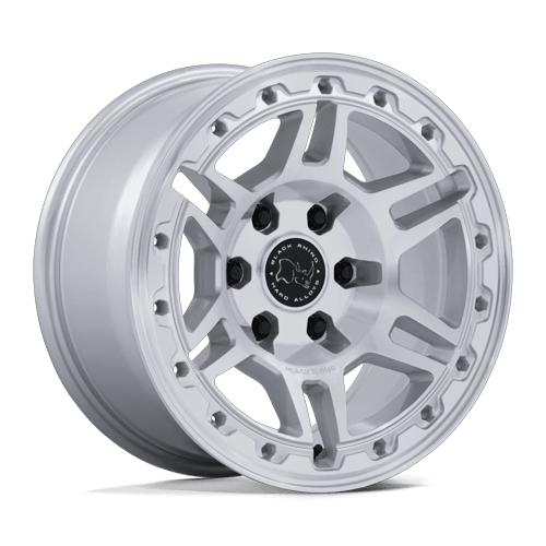 Black Rhino Hard Alloys - VANGUARD 20X9 6X5.5 106 +15 G-SLV MCH-FC
