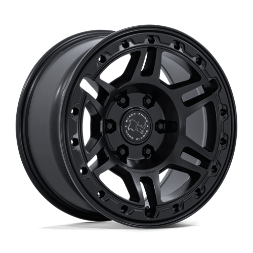 Black Rhino Hard Alloys - VANGUARD 17X8 6X130 84 +32 M-BLK