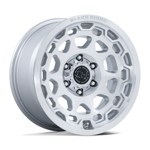 Black Rhino Hard Alloys - CONGO 17X8.5 5X5 71.5 +0 G-SLV MCH