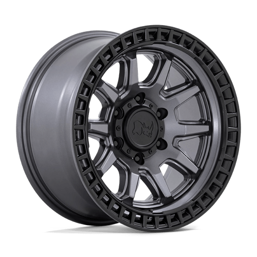 Black Rhino Hard Alloys - BR CALICO 20X9 6X135 87 M-GMTL BLK +0