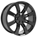 22" Replica CA82 fits Cadillac Escalade Black