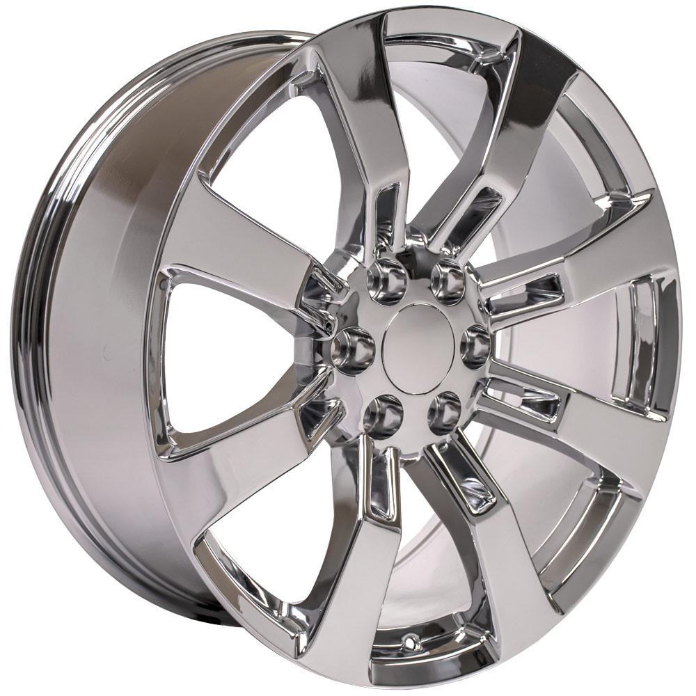 22" Replica CA82 fits Cadillac Escalade Chrome