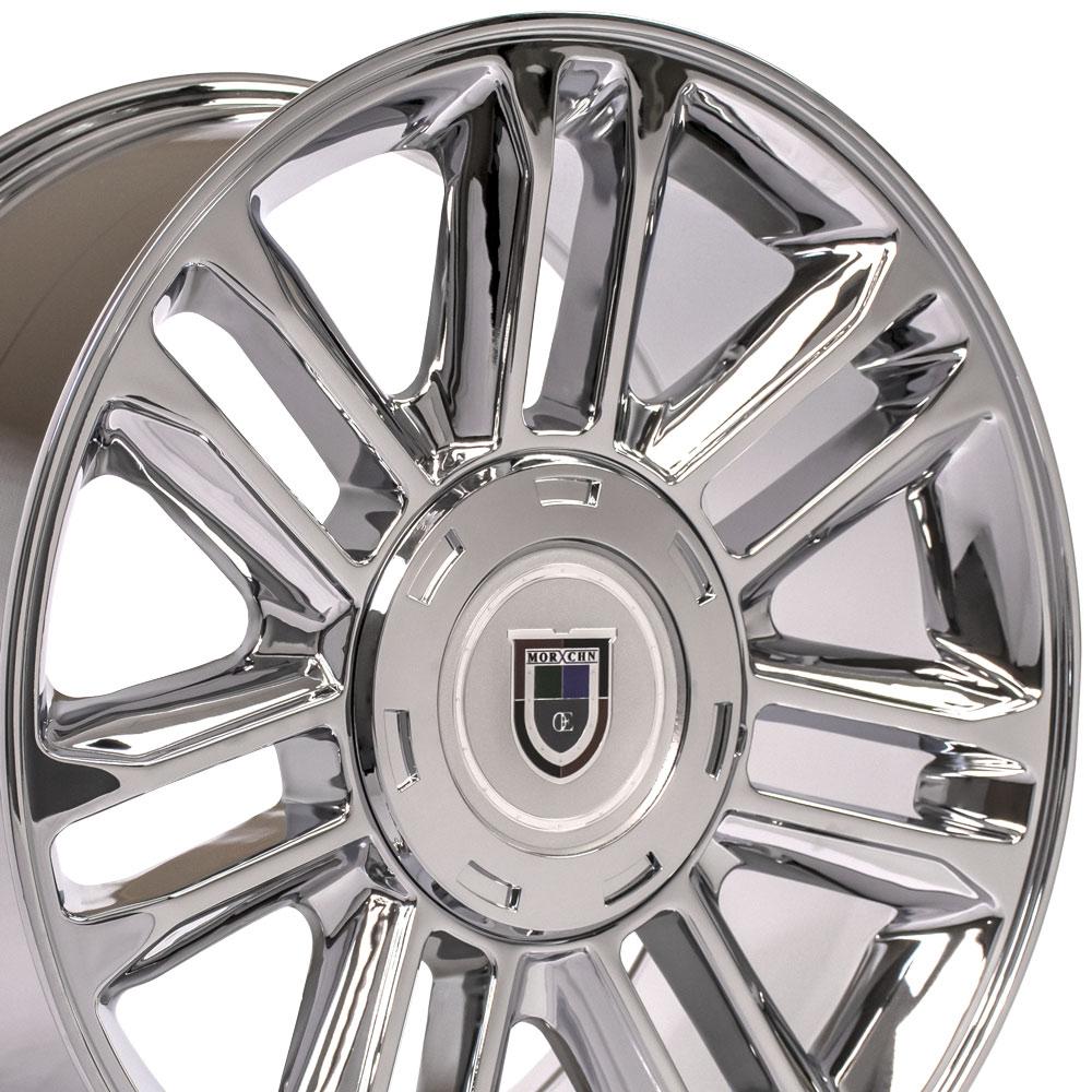 CA83 22x9 Chrome WHEELS