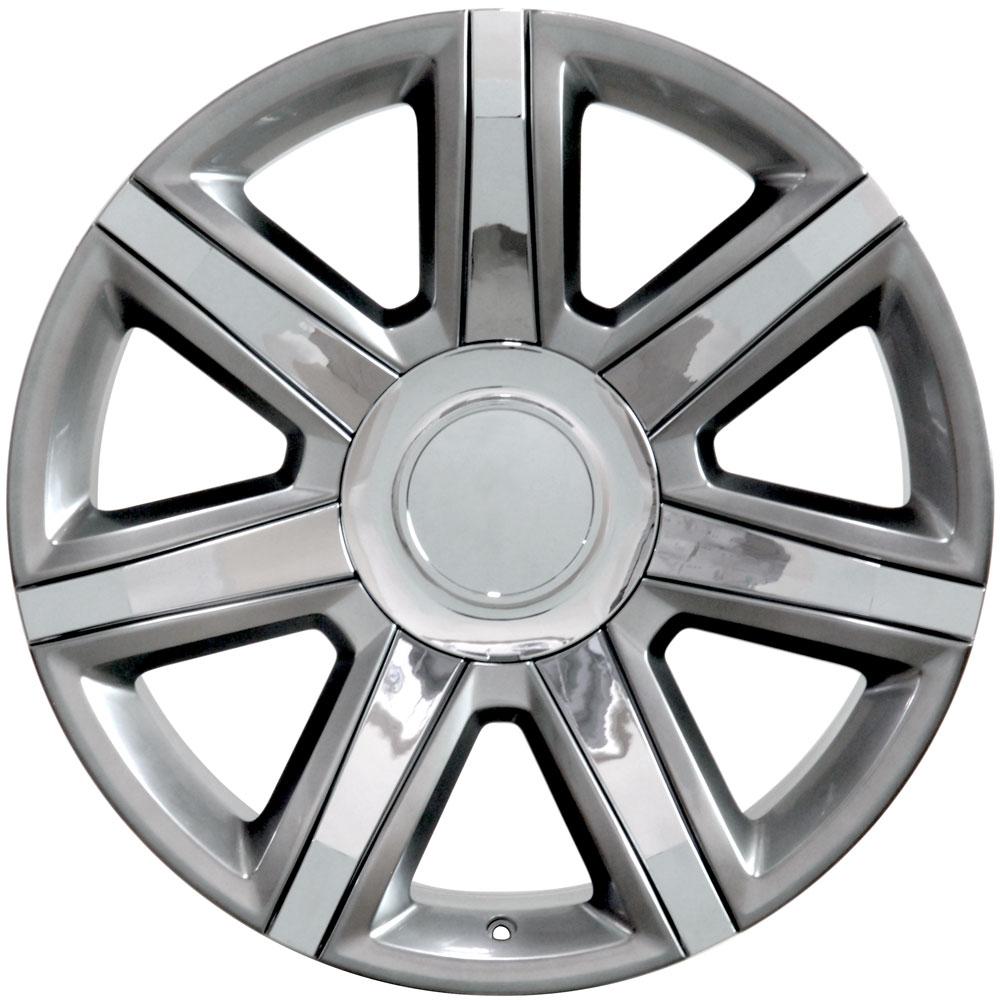 CA87 22x9 Hyper Silver WHEELS