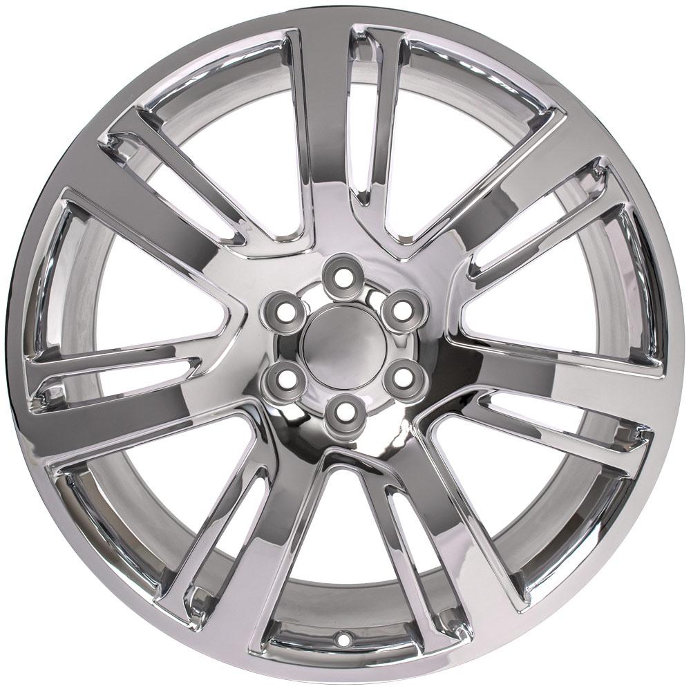 24" Replica Wheel CA88 Fits Cadillac Escalade Rim Chrome Wheel