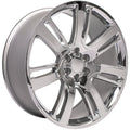 24" Replica Wheel CA88 Fits Cadillac Escalade Rim Chrome Wheel