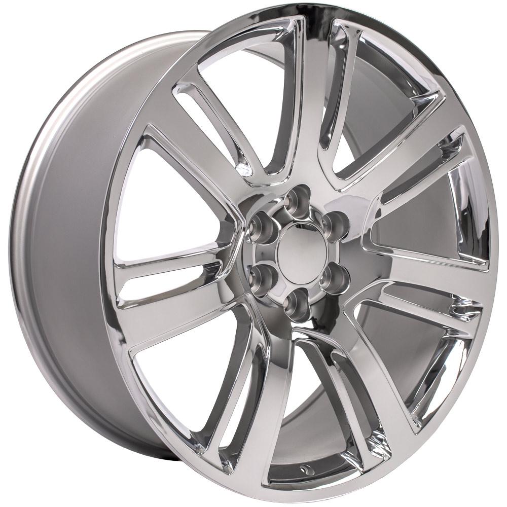 24" Replica Wheel CA88 Fits Cadillac Escalade Rim Chrome Wheel
