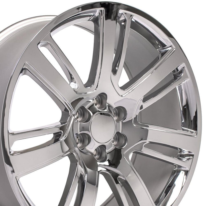 24" Replica Wheel CA88 Fits Cadillac Escalade Rim Chrome Wheel