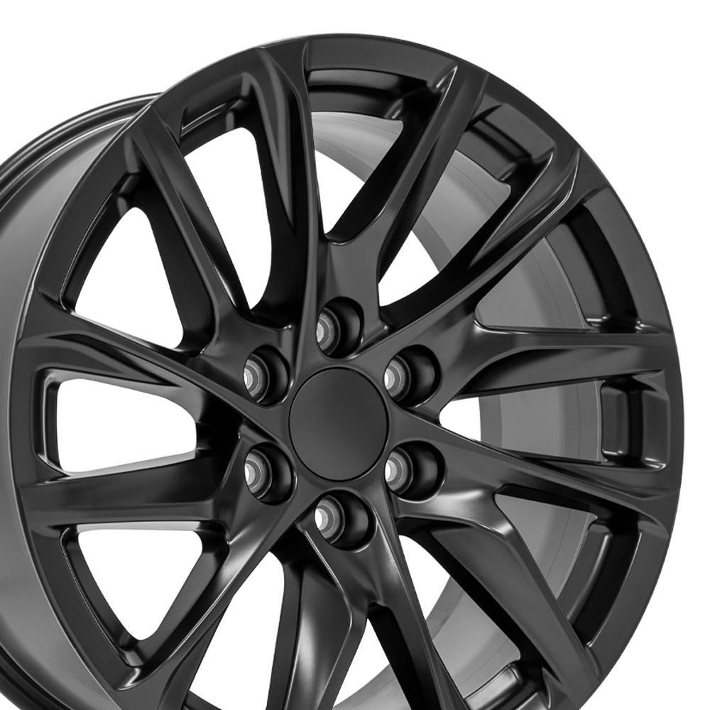 20" Replica Wheel fits Cadillac Escalade - CA90 Satin Black