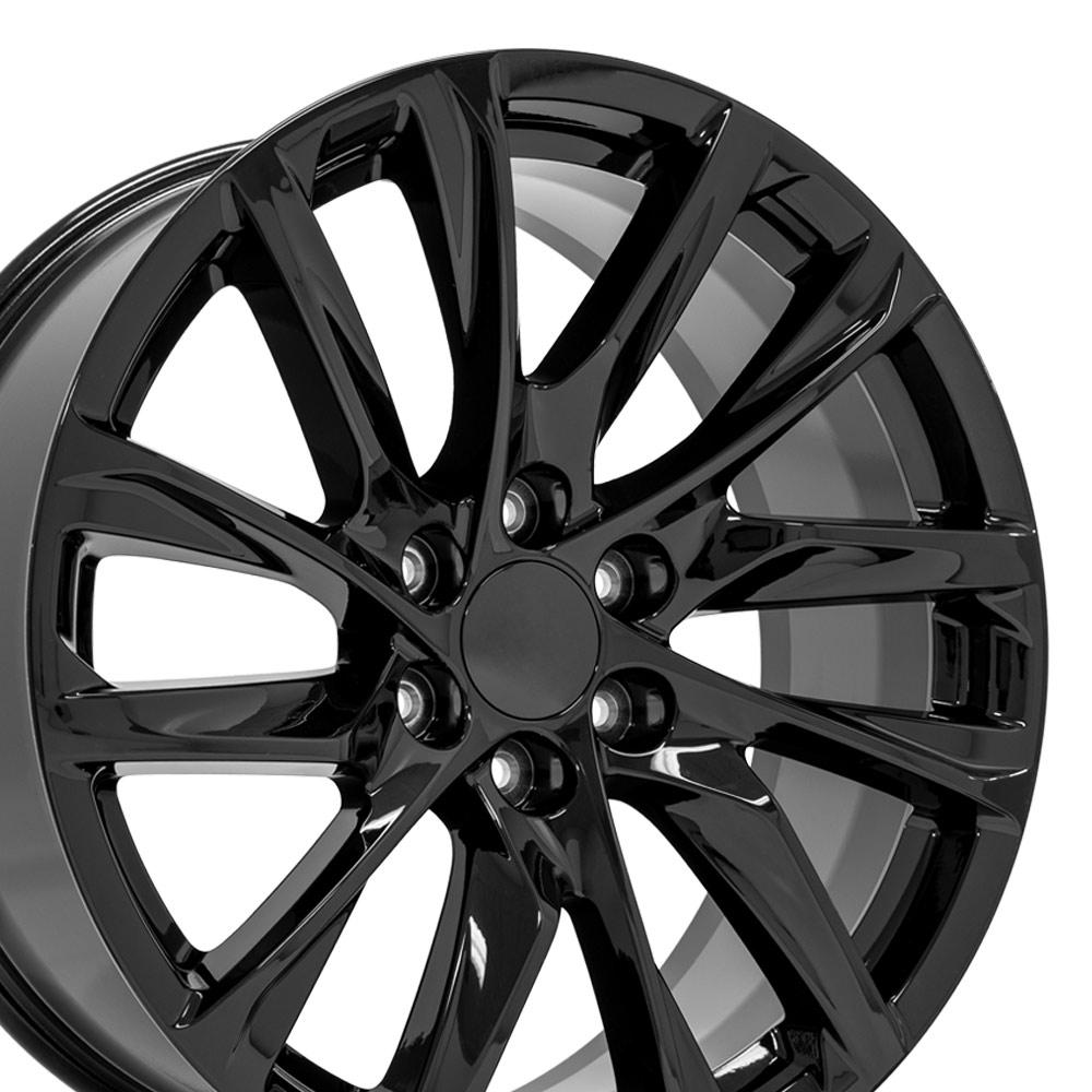 22" Replica CA90 fits Cadillac Escalade Gloss Black