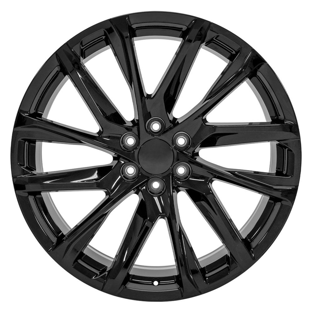 CA90 24x10 Gloss Black WHEELS