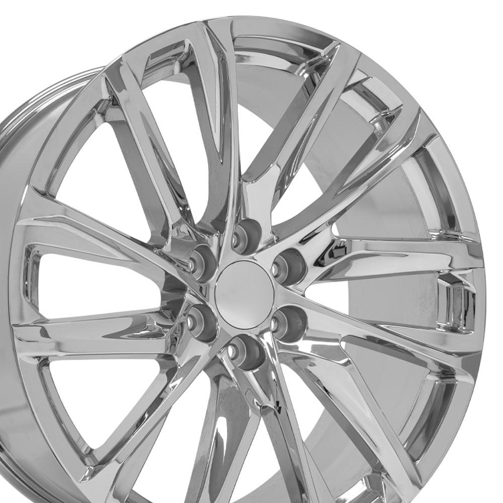 CA90 24x10 Chrome WHEELS