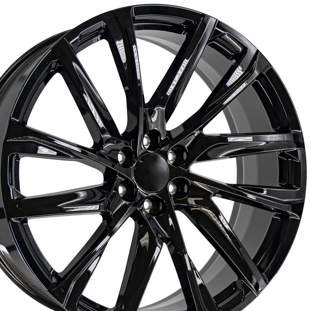 26" Replica Wheel fits Cadillac Escalade - CA90 Black