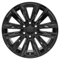 20" Replica CA91 fits Cadillac Escalade Gloss Black