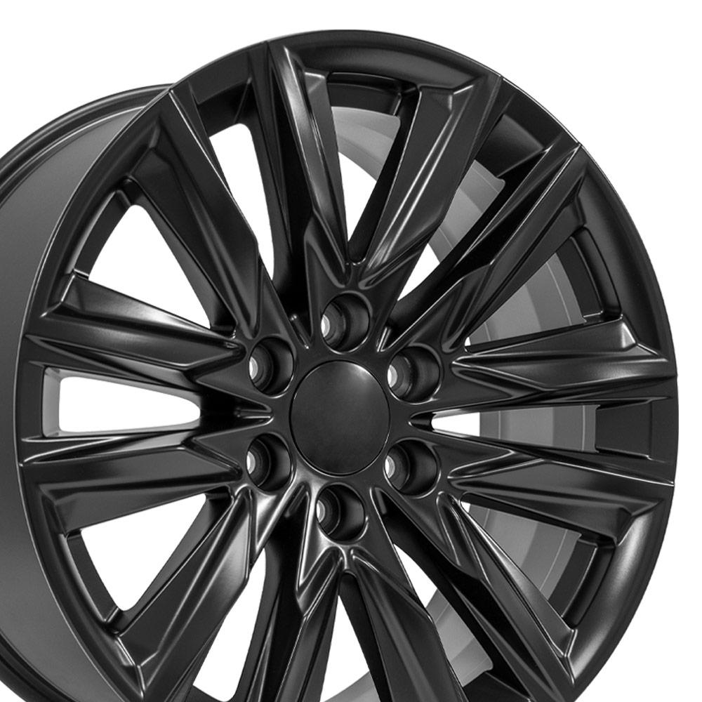 20" Replica Wheel fits Cadillac Escalade - CA91 Satin Black