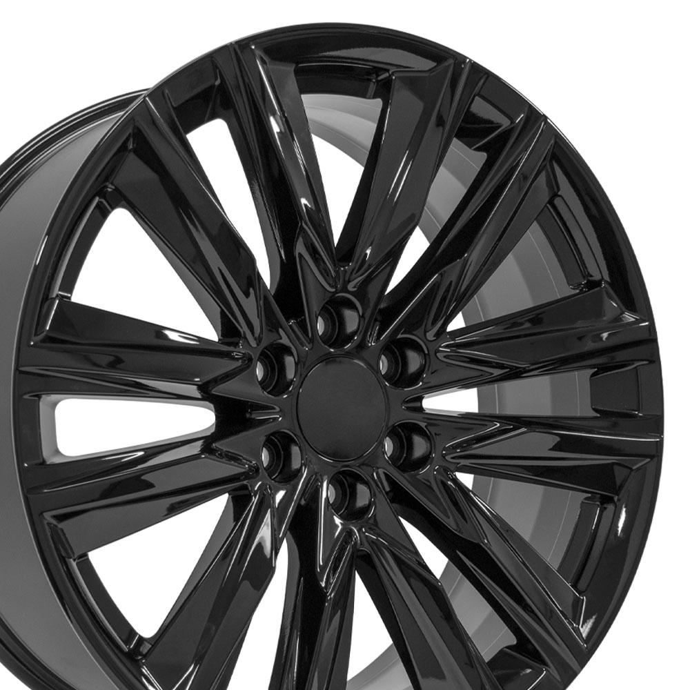 22" Replica CA91 fits Cadillac Escalade Gloss Black