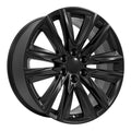 22" Replica Wheel fits Cadillac Escalade - CA91 Satin Black
