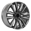 22" Replica Wheel fits Cadillac Escalade - CA91 Gunmetal with Polished Face