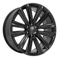 24" Replica Wheel fits Cadillac Escalade - CA91 Satin Black