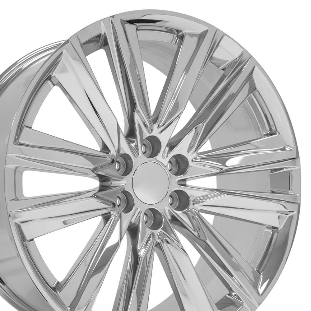 24" Replica CA91 fits Cadillac Escalade Chrome