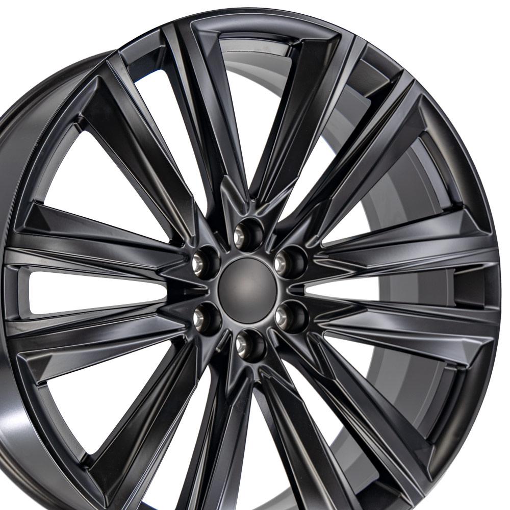 26" Replica Wheel fits Cadillac Escalade - CA91 Satin Black