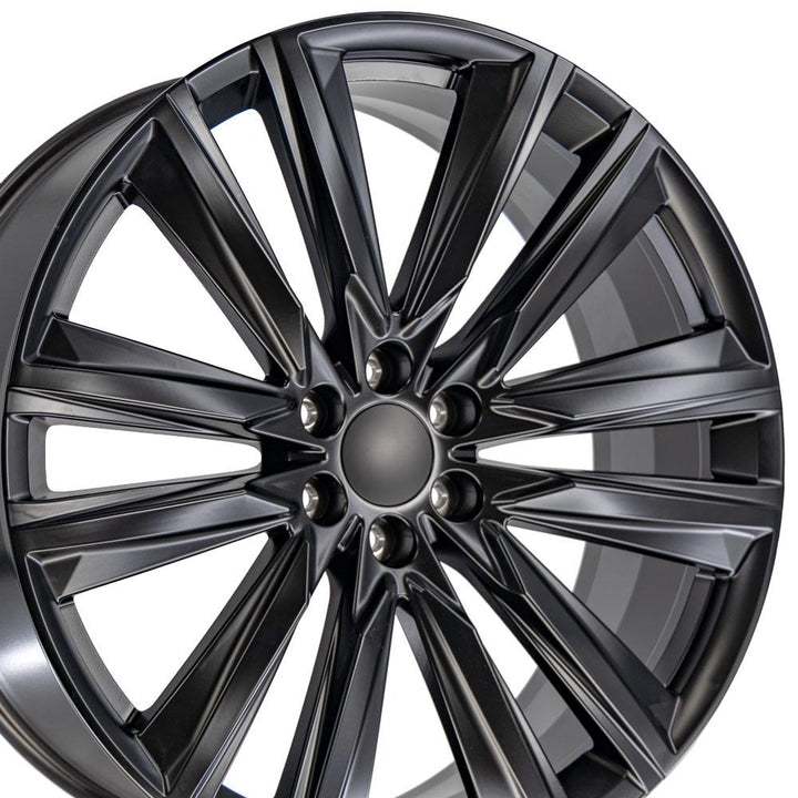 26" Replica Wheel fits Cadillac Escalade - CA91 Satin Black