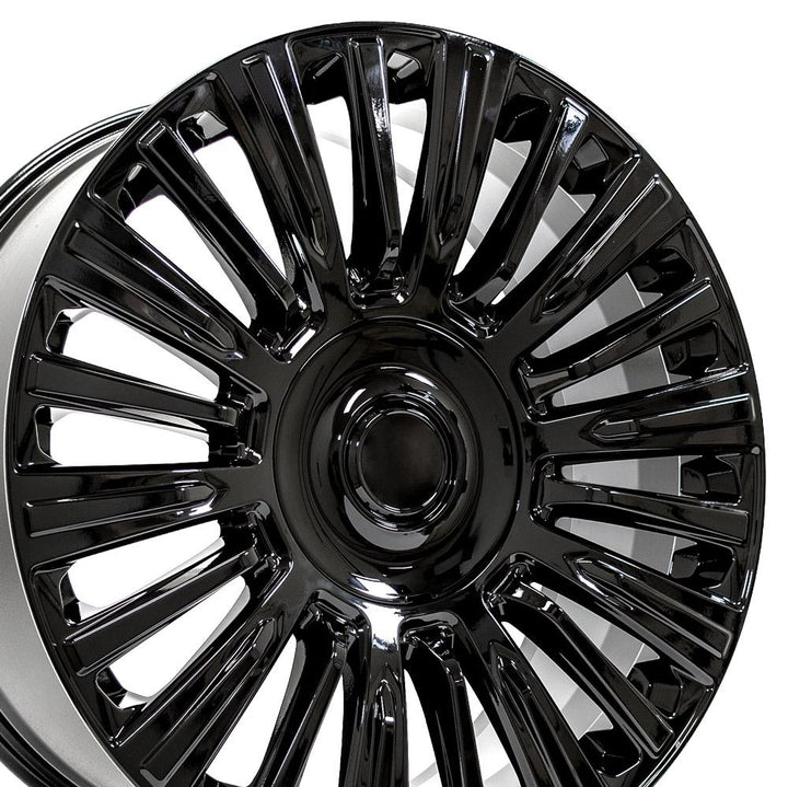 22" Replica CA92 fits Cadillac Escalade Gloss Black