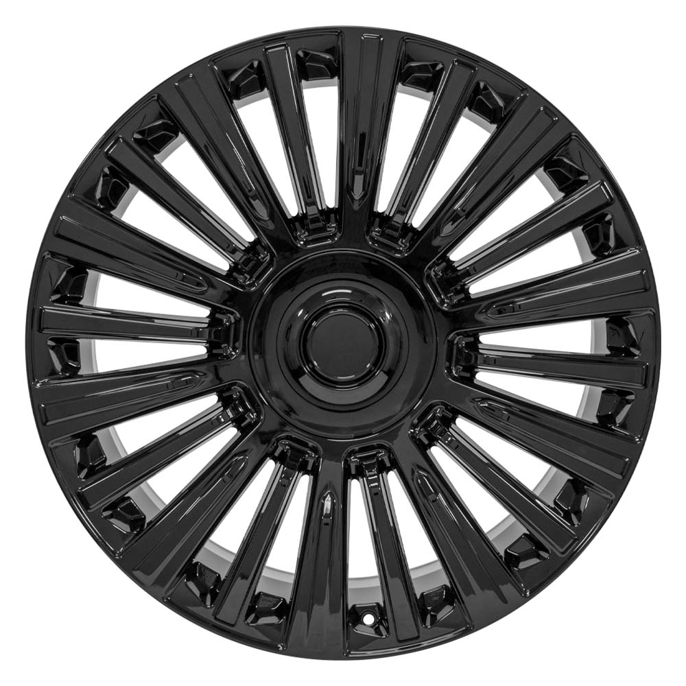 24" Replica Wheel fits Cadillac Escalade - CA92 Black