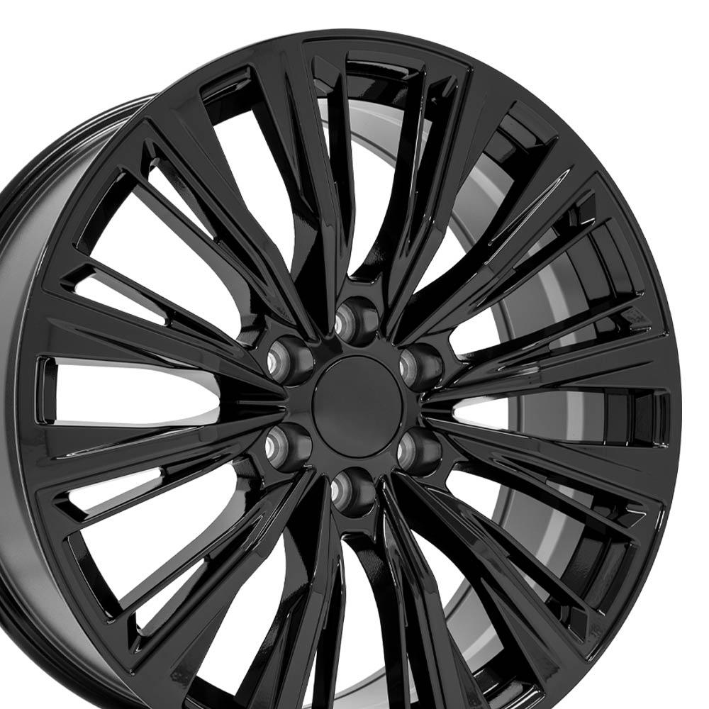 22" Replica CA93 fits Cadillac Escalade Gloss Black