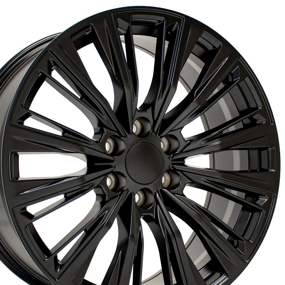 CA93 22x9 Satin Black WHEELS