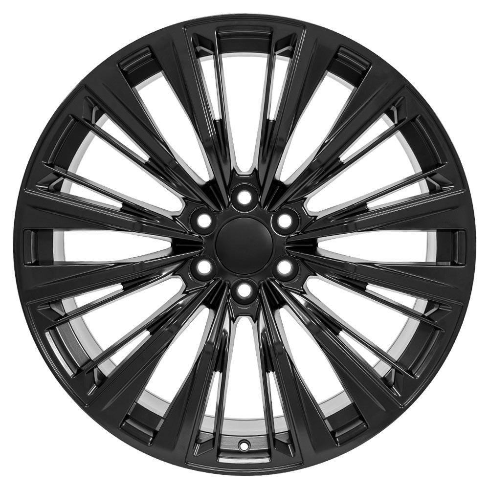 24" Replica Wheel fits Cadillac Escalade - CA93 Satin Black