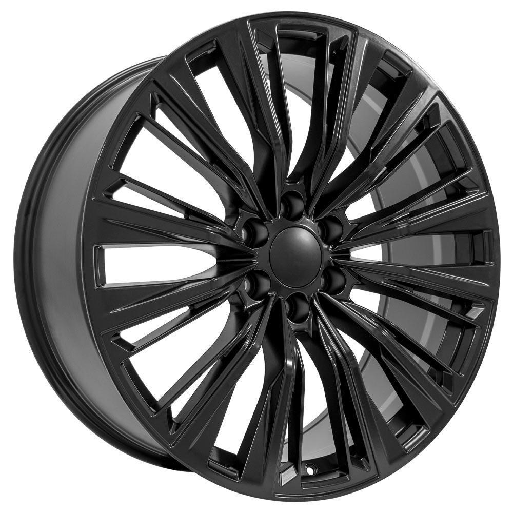 24" Replica Wheel fits Cadillac Escalade - CA93 Satin Black