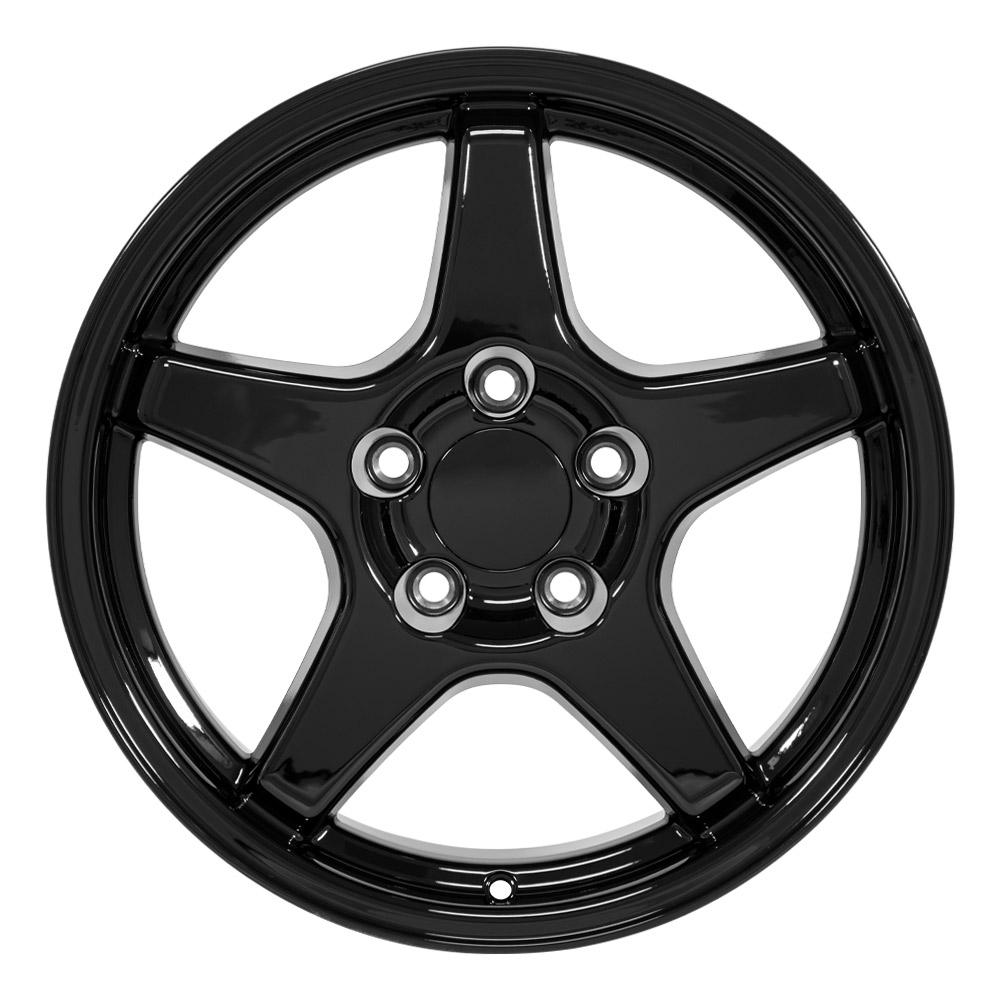 17" Replica CV01 fits Chevrolet Corvette ZR1 Gloss Black