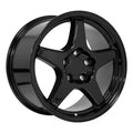 17" Replica CV01 fits Chevrolet Corvette ZR1 Gloss Black