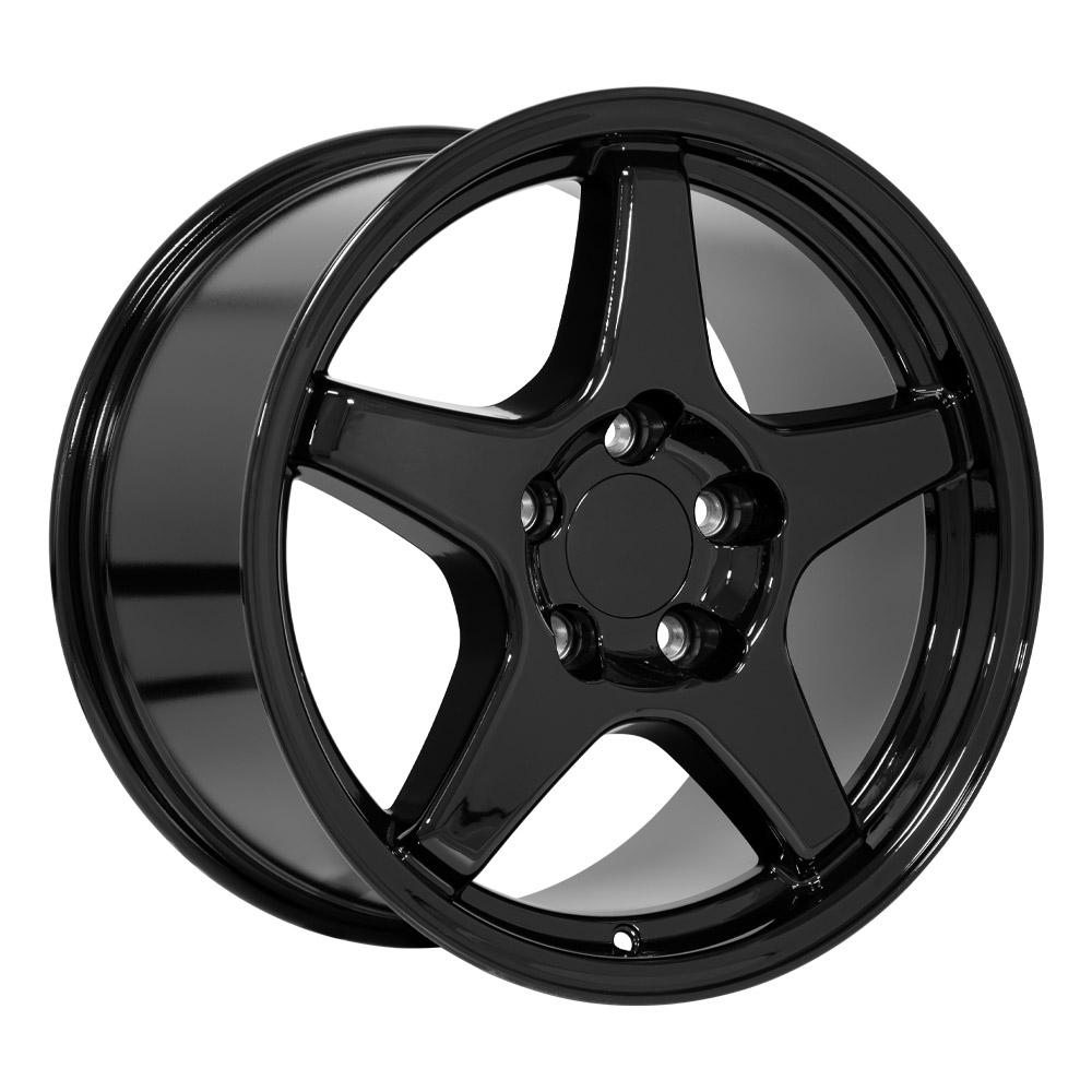17" Replica CV01 fits Chevrolet Corvette ZR1 Gloss Black