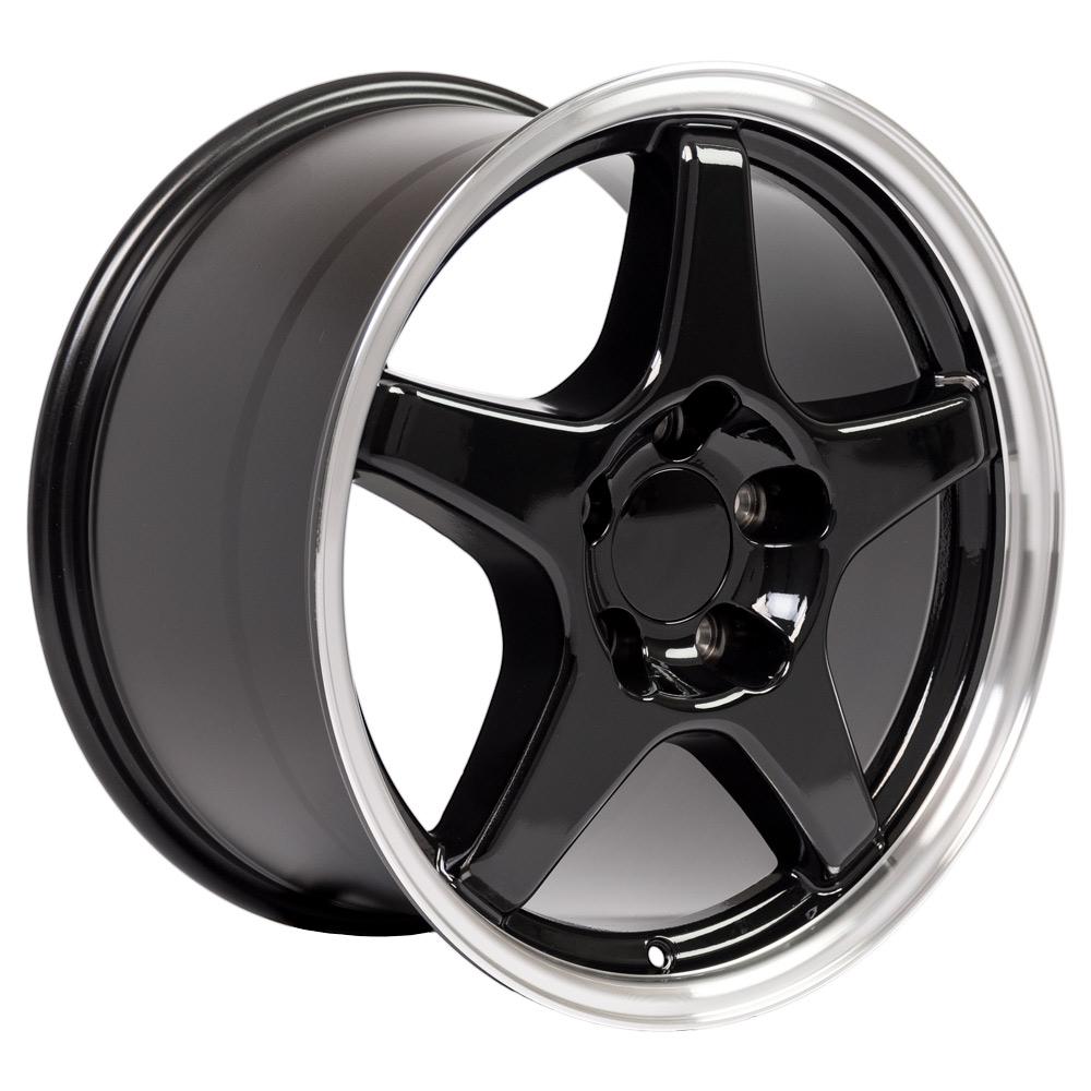 17" Replica CV01 fits Chevrolet Corvette ZR1 Black