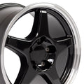 17" Replica CV01 fits Chevrolet Corvette ZR1 Black