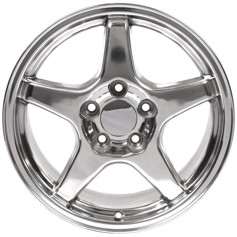 17" Replica CV01 fits Chevrolet Corvette ZR1 Polished