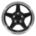 17" Replica CV01 fits Chevrolet Corvette ZR1 Black