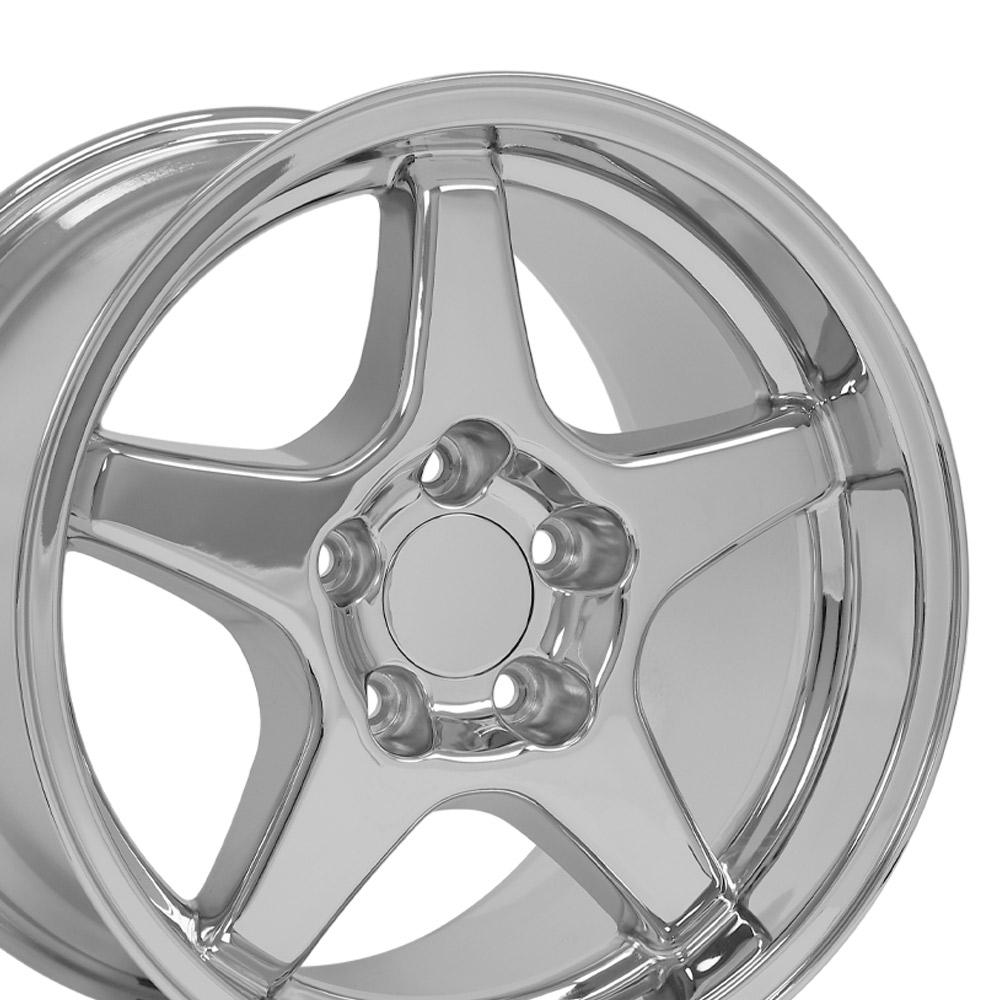 17" Replica CV01 fits Chevrolet Corvette ZR1 Chrome