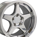 17" Replica CV01 fits Chevrolet Corvette ZR1 Polished