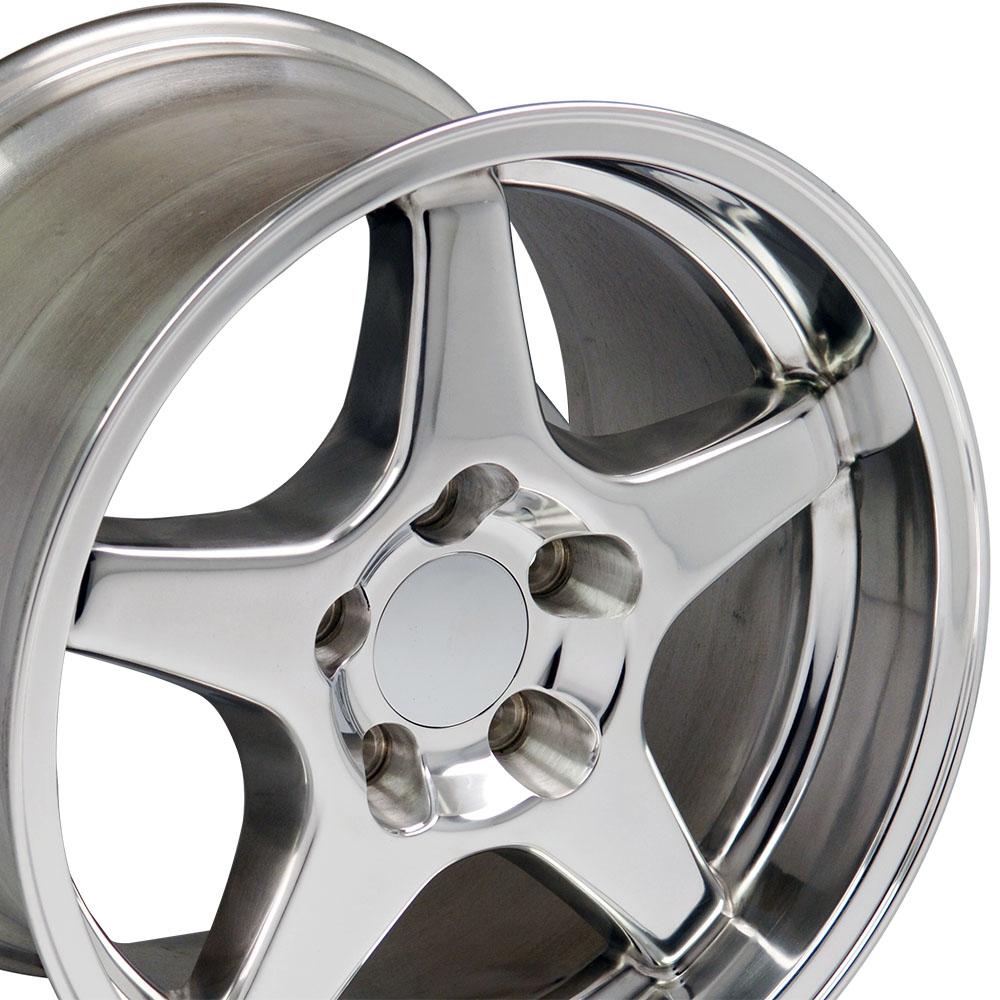 17" Replica CV01 fits Chevrolet Corvette ZR1 Polished