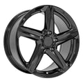 18" Replica CV02C fits Chevrolet C7 Corvette Gloss Black