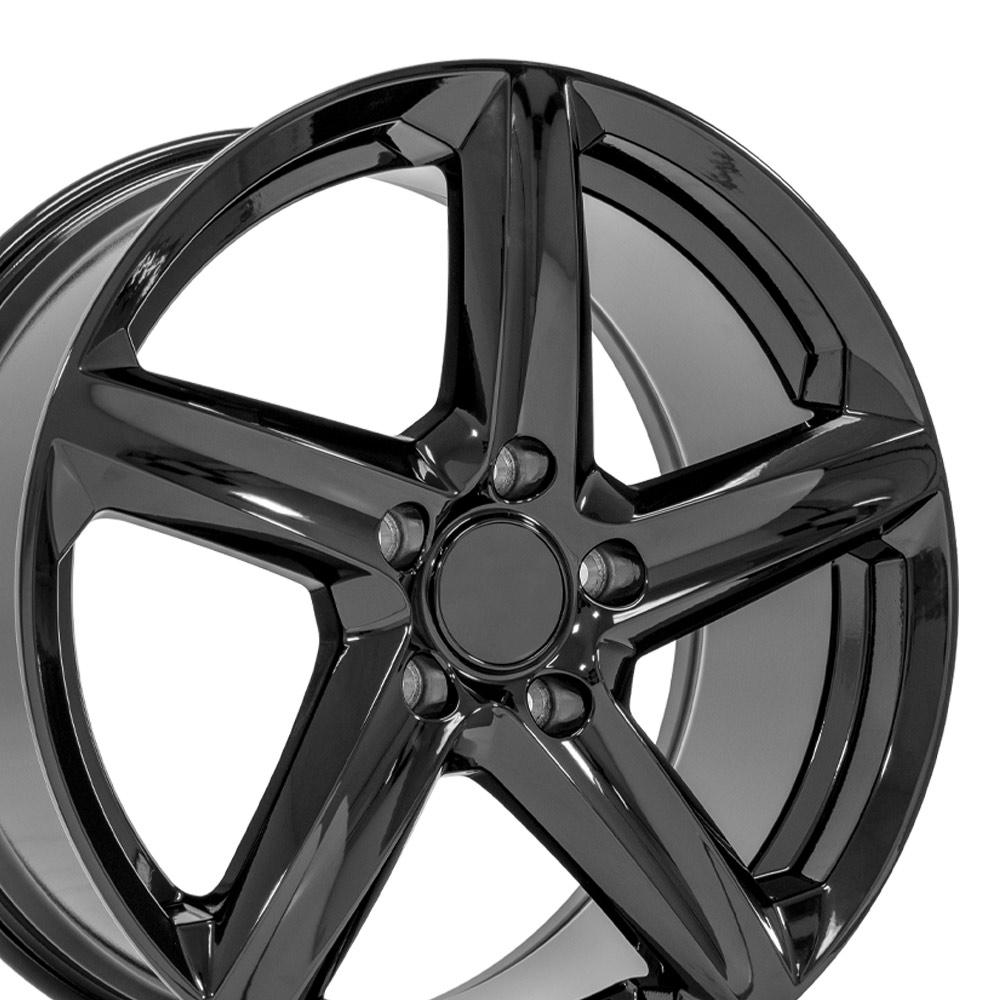 18" Replica CV02C fits Chevrolet C7 Corvette Gloss Black