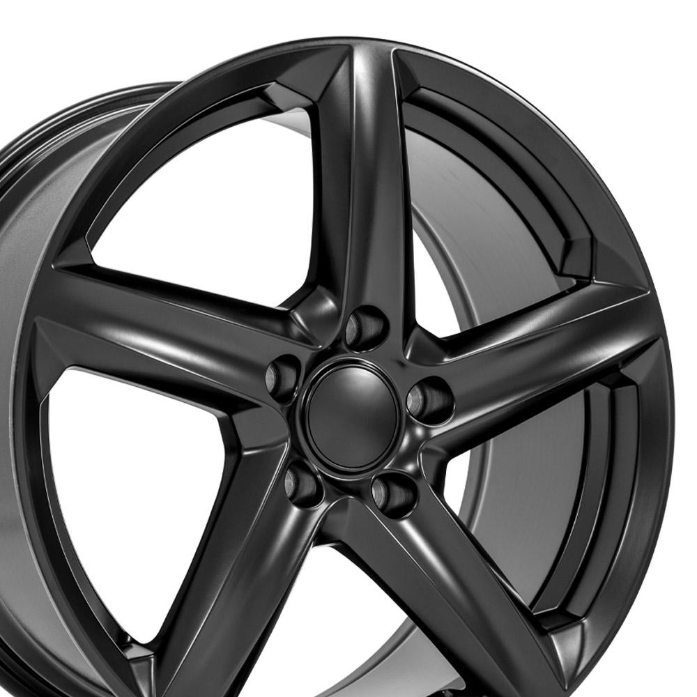 18" Replica Wheel fits Chevrolet C7 Corvette - CV02C Satin Black