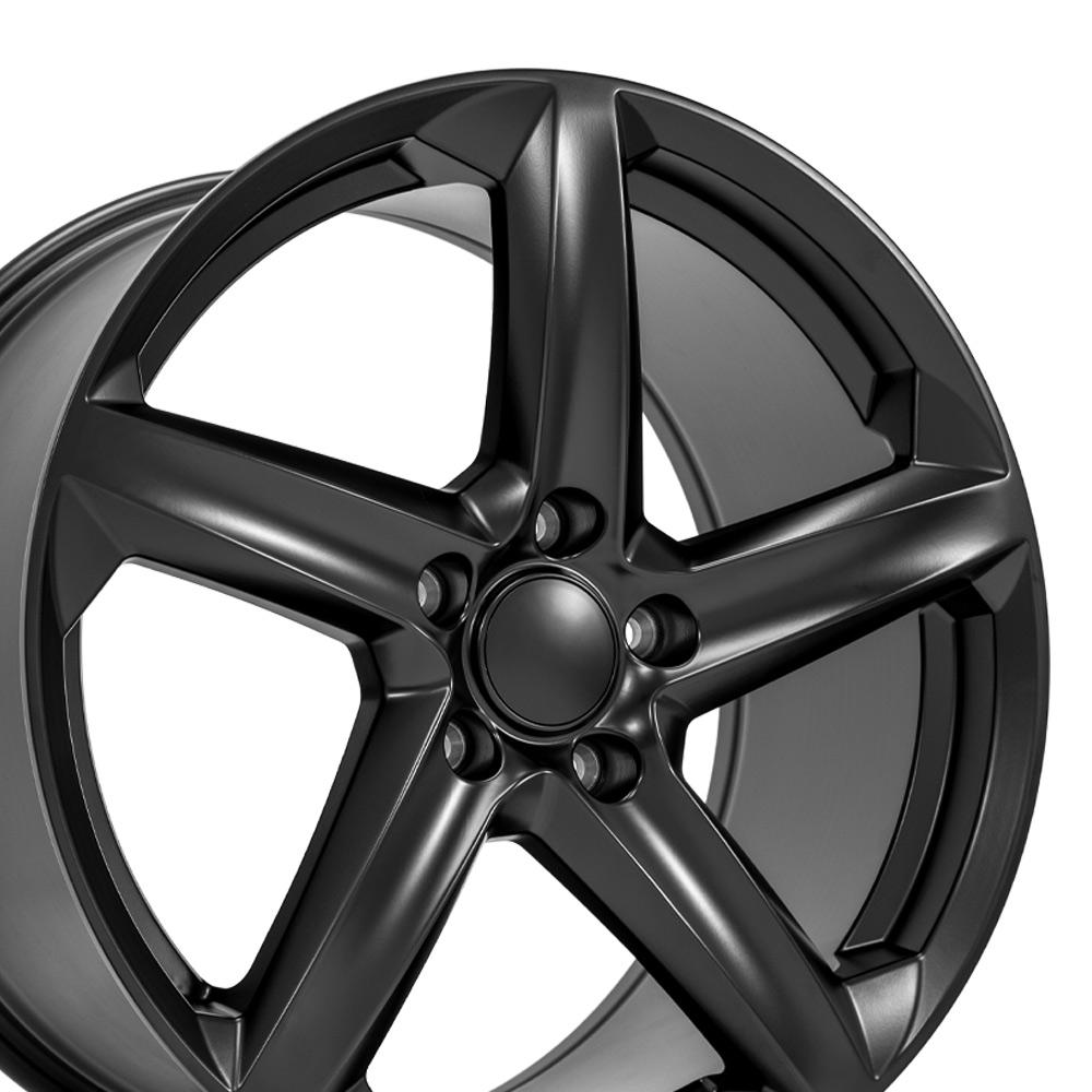 19" Replica Wheel fits Chevrolet C7 Corvette - CV02C Satin Black