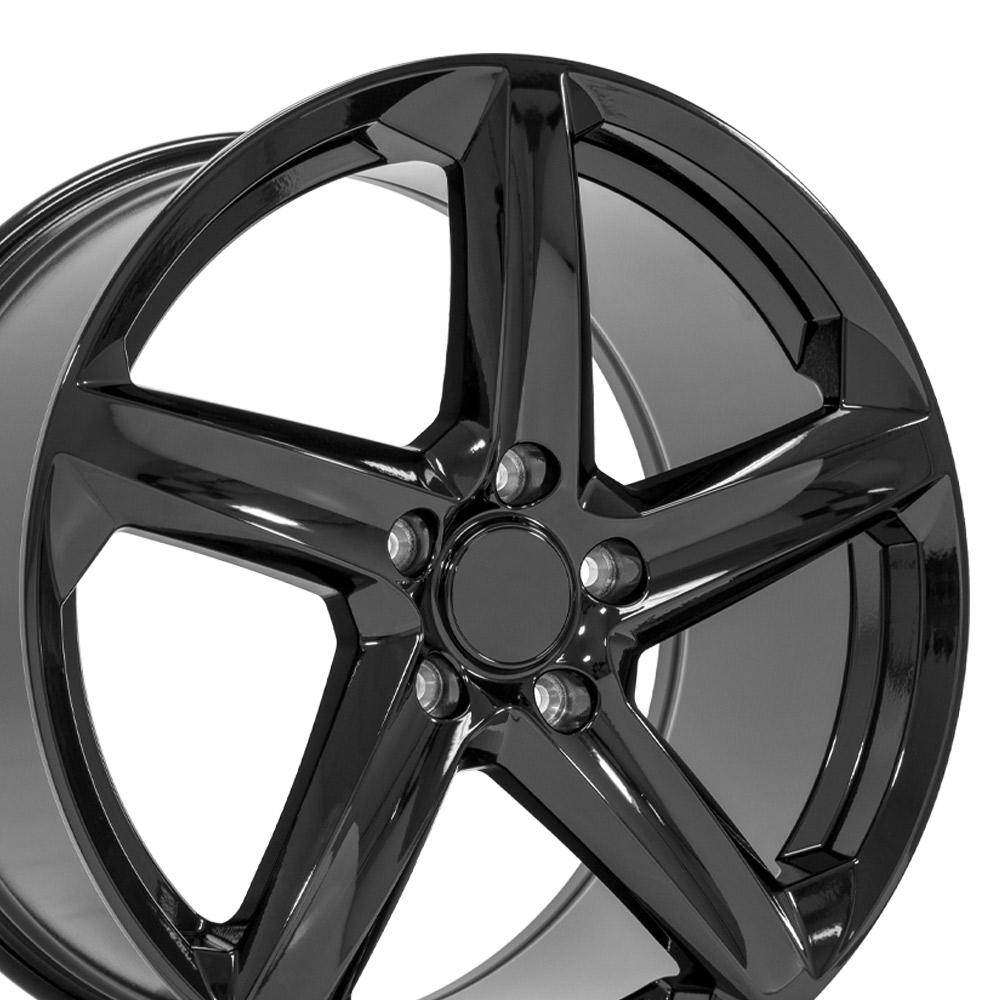 19" Replica CV02C fits Chevrolet C7 Corvette Gloss Black
