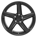 19" Replica Wheel fits Chevrolet C8 Corvette - CV02D Satin Black