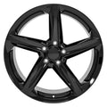 20" Replica CV02D fits Chevrolet C8 Corvette Gloss Black