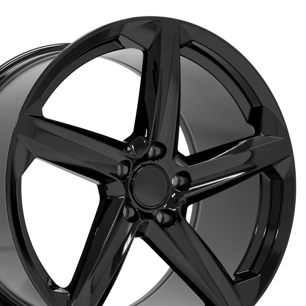20" Replica CV02D fits Chevrolet C8 Corvette Gloss Black